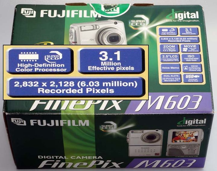 Fuji Finepix 4700 6800 603 DigitalkameraMuseum