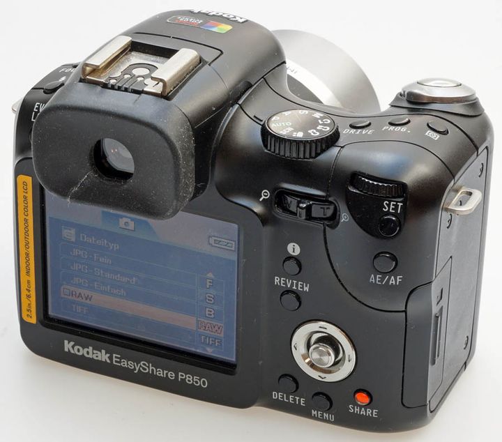 Kodak EasyShare P850 DigitalkameraMuseum
