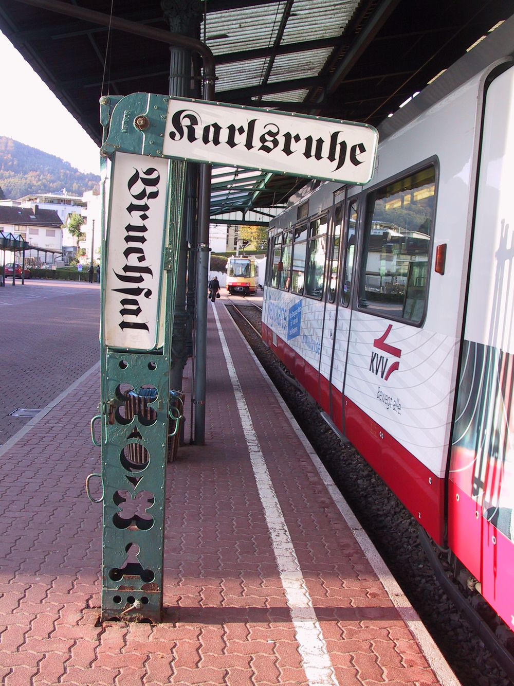 Bahnhof Bad Herrenalb, 03. Oktober 2015