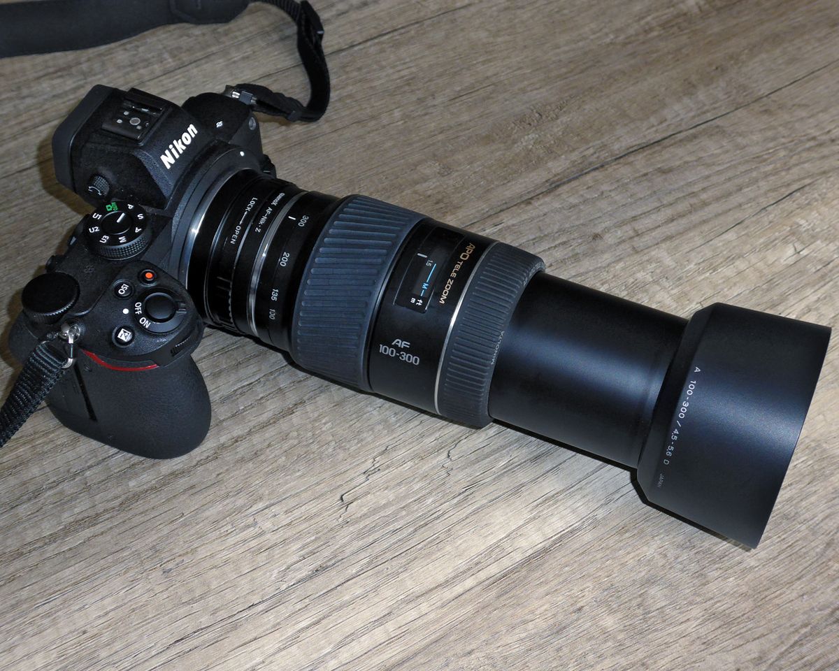 Nikon Z5 Minolta AF-Objektive C. Zahn - Digitalkamera-Museum