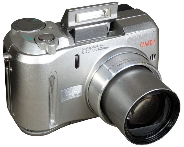 Olympus Camedia C750 UltraZoom C. Zahn DigitalkameraMuseum