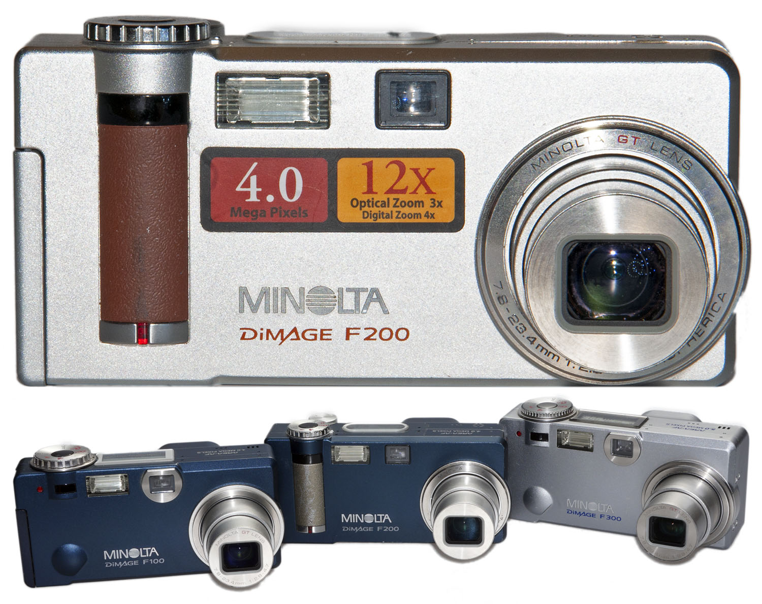 Minolta DiMAGE F200 II Digitalkamera Museum Minolta DiMAGE F200 II Digitalkamera Museum