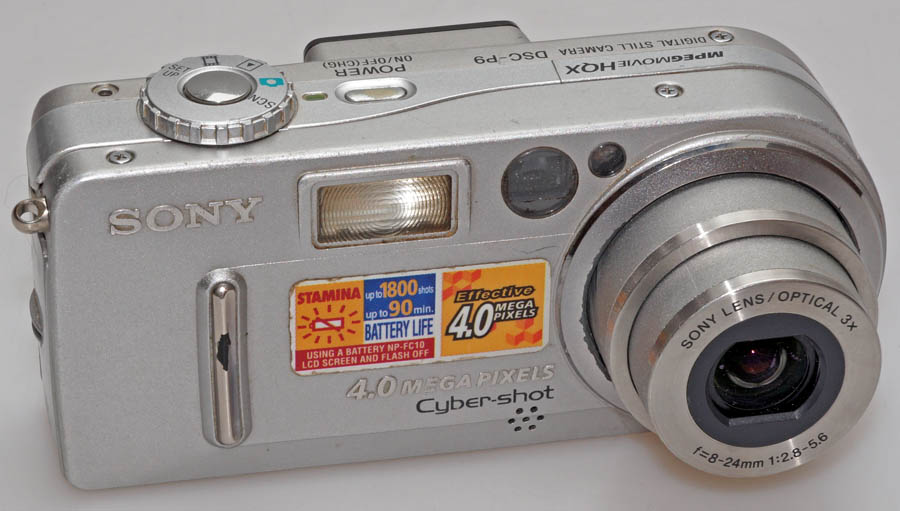 Sony Cybershot DSC P9 - Digitalkamera-Museum