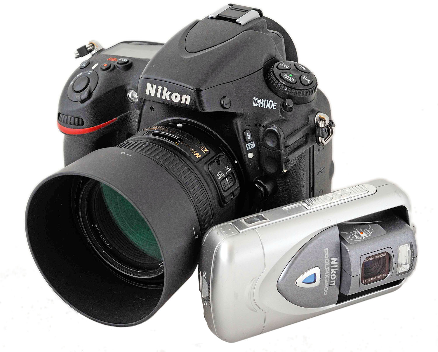 Nikon Coolpix 3500 vs. D800 David gegen Goliath, Gastbeitrag N. v