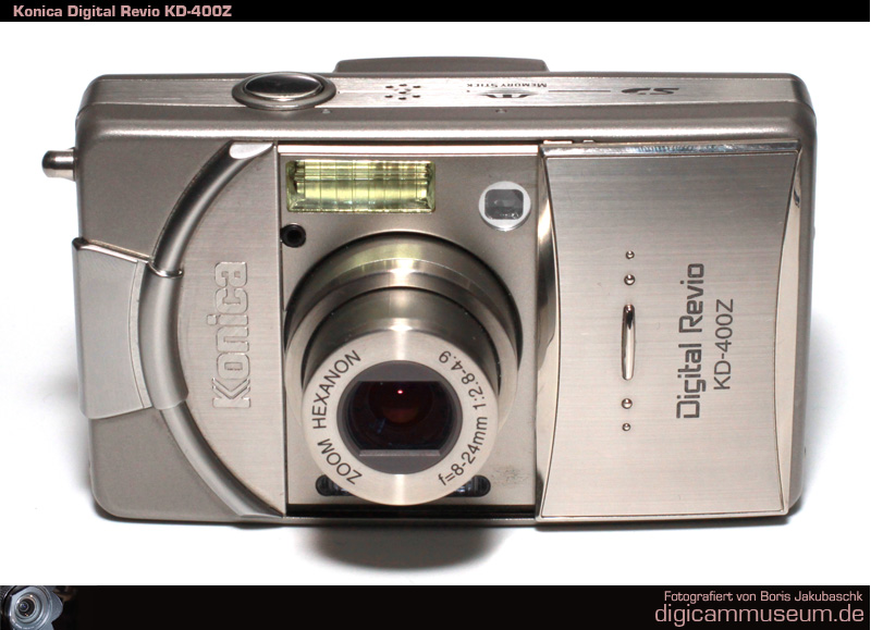 Konica Digital Revio KD-400Z - Digitalkamera-Museum