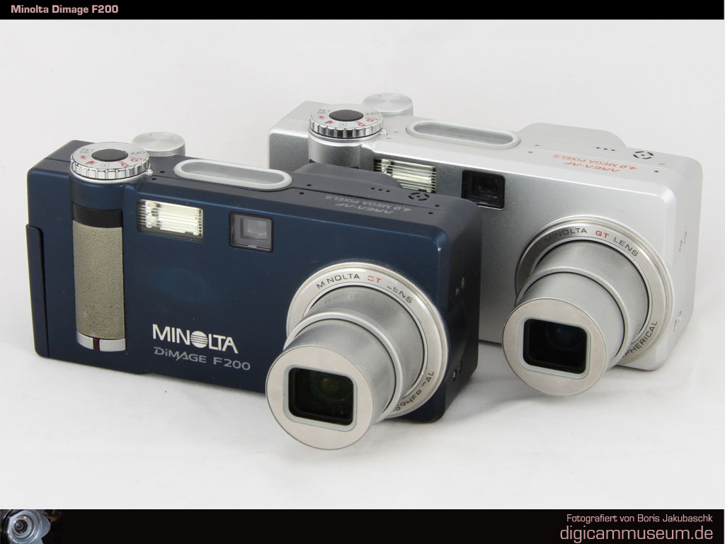 Minolta Dimage F200 Digitalkamera Museum Minolta Dimage F200 Digitalkamera Museum
